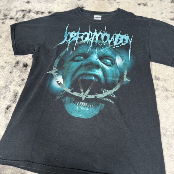 Y2K Job For A Cowboy Scream Band Tee - Picture 3 of 4